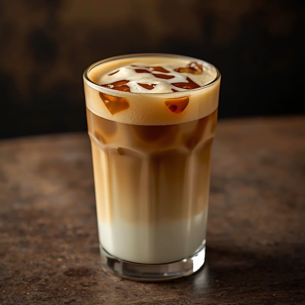 Ice Ginger Milk Coffee One Fifteenth Coffee